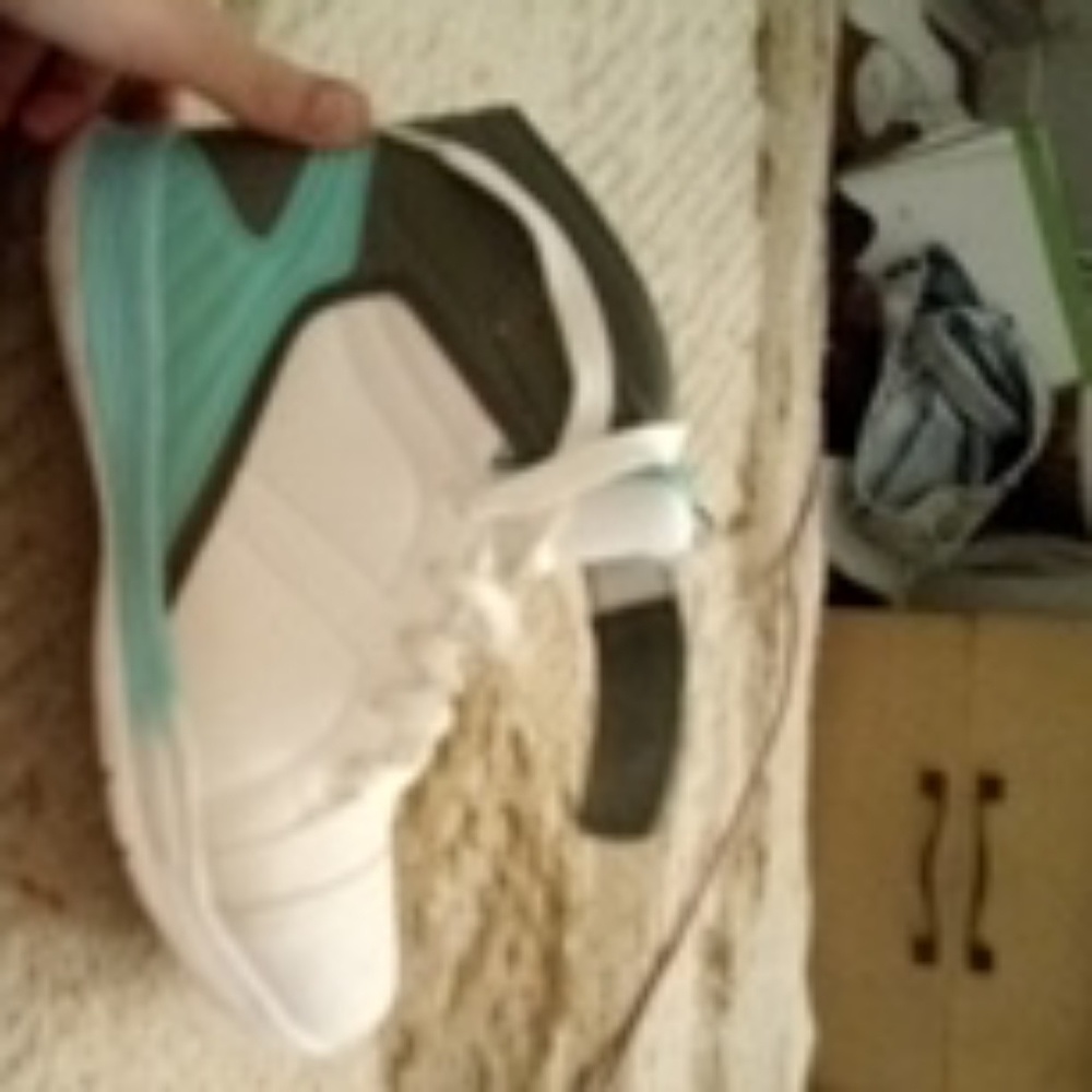 Blue Hoghtop shoes